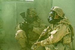 Responding to a chemical attack [Image 15 of 18]