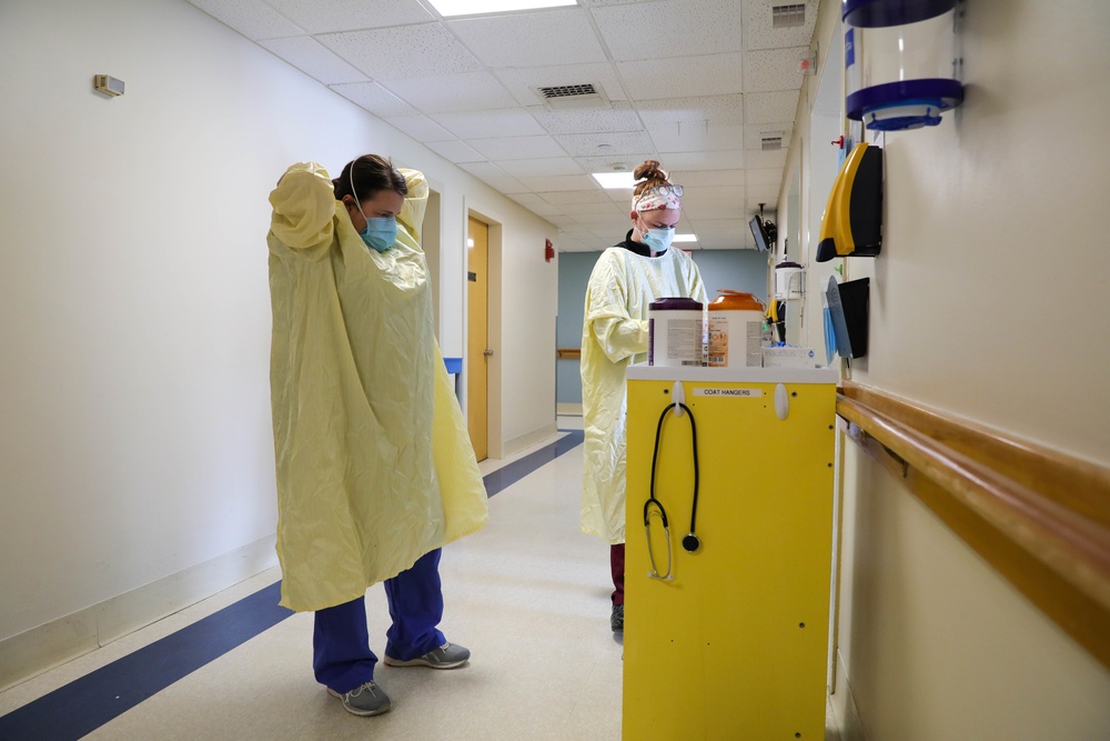 U.S. Air Force Military Medical Team Receive Training at Signature Healthcare Brockton Hospital