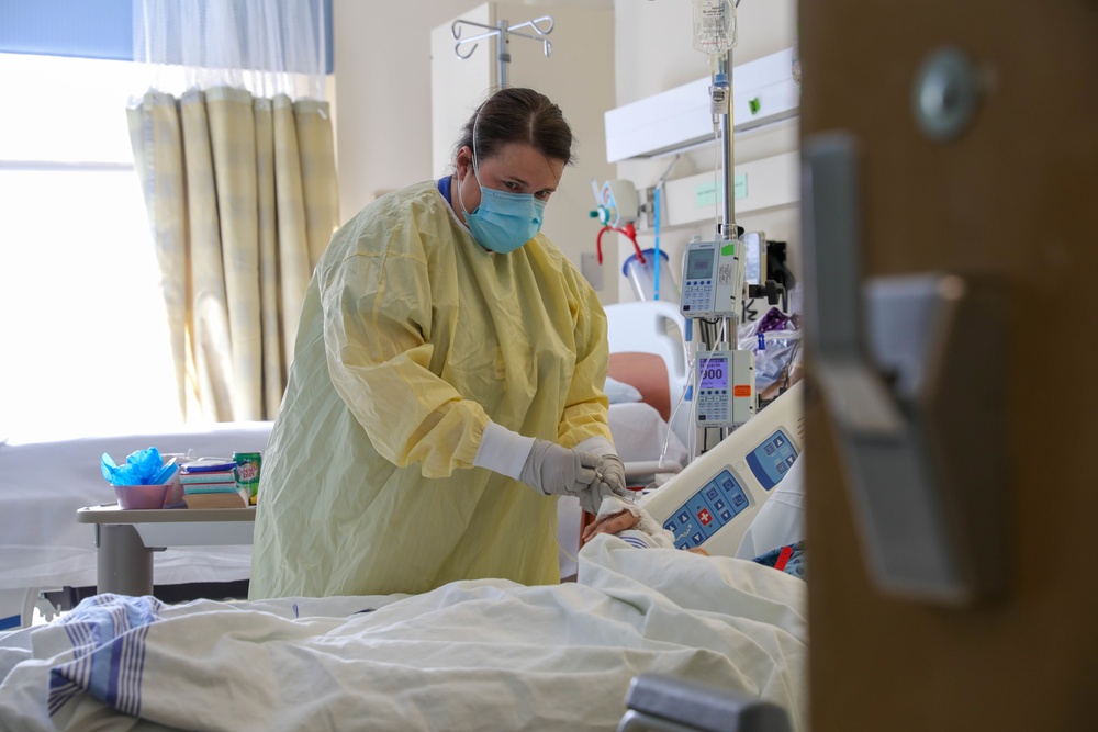 U.S. Air Force Military Medical Team Receive Training at Signature Healthcare Brockton Hospital