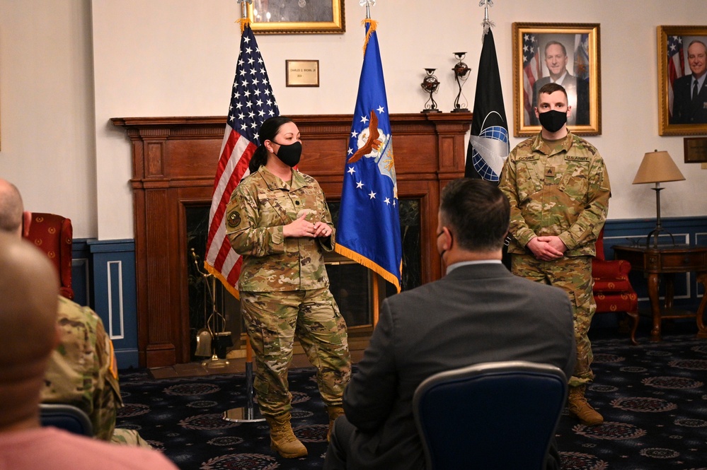 Joint Base Anacostia-Bolling Soldier one of first 50 inter-service transfers to Space Force