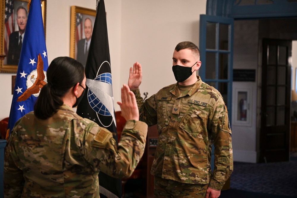 Joint Base Anacostia-Bolling Soldier one of first 50 inter-service transfers to Space Force