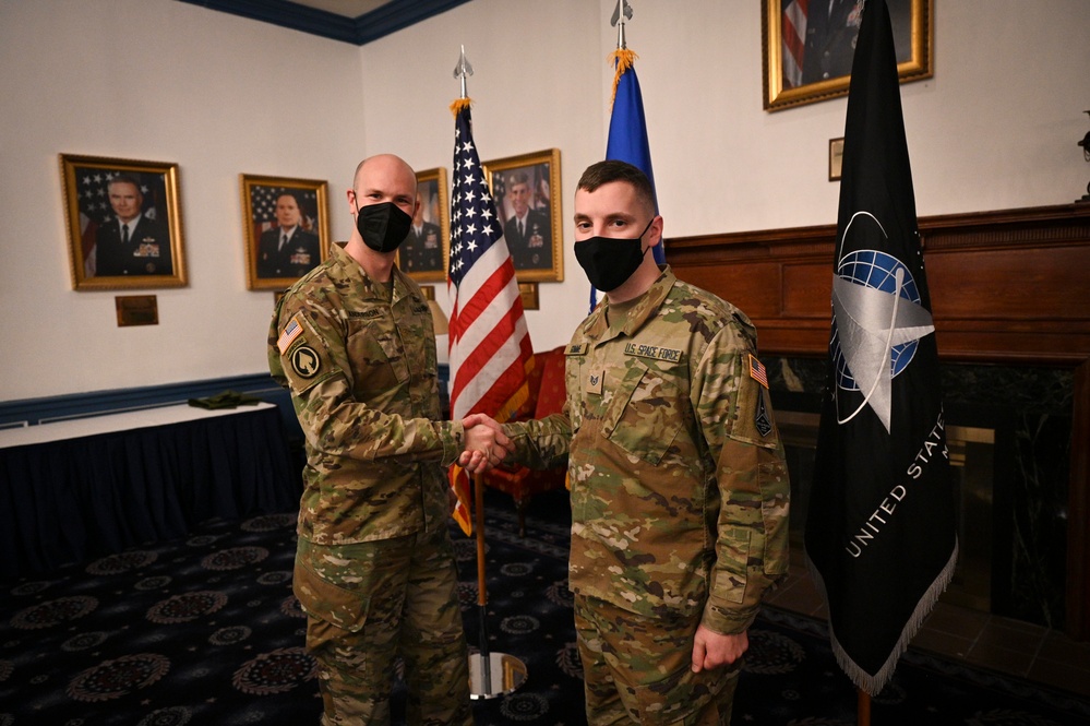 Joint Base Anacostia-Bolling Soldier one of first 50 inter-service transfers to Space Force