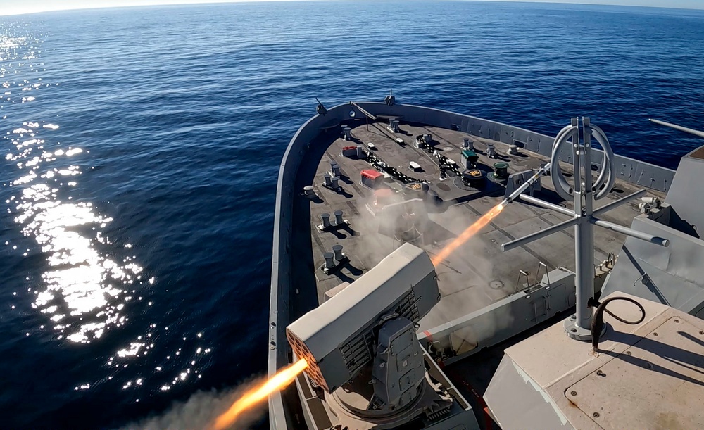 USS John P. Murtha (LPD 26) Live Fire Exercise