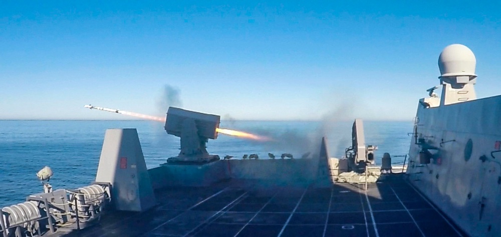 USS John P. Murtha (LPD 26) Live Fire Exercise