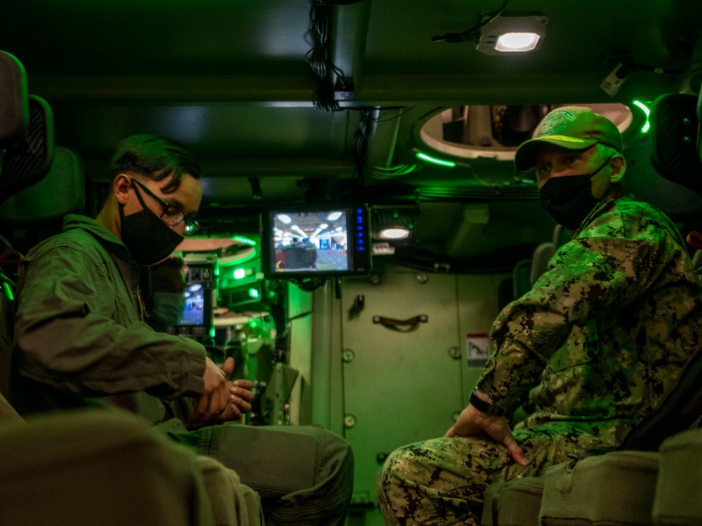 USS Anchorage ACV Operations (Pierside)