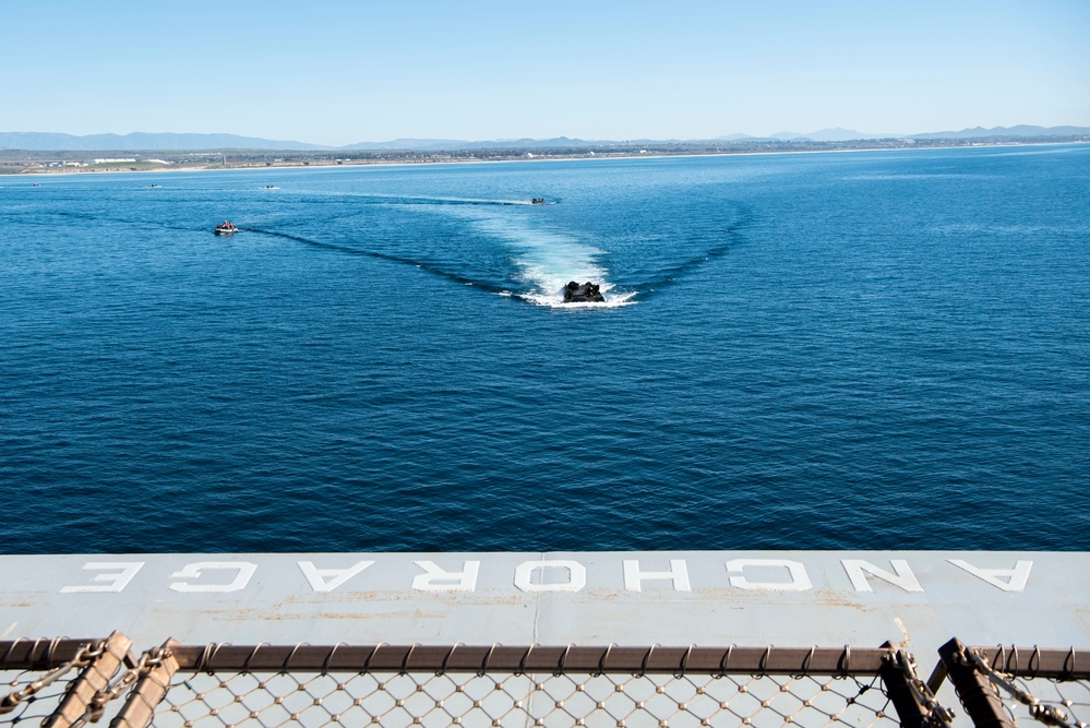 USS Anchorage ACV Operations