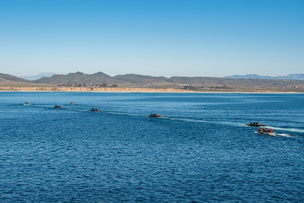 USS Anchorage ACV Operations