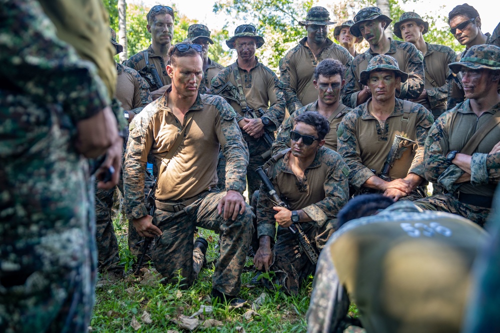 11th MEU participates in Jungle Warfare class in support of MAREX PH 22