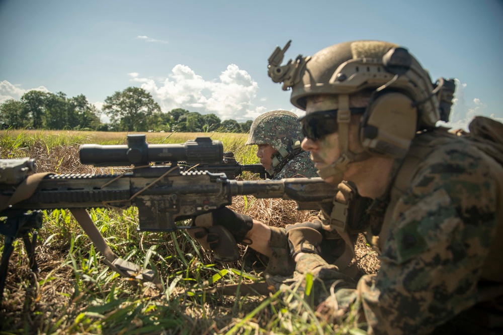 Charlie Co., BLT 1/1, 11th MEU conducts an amphibious assault demonstration in support of MAREX PH 22