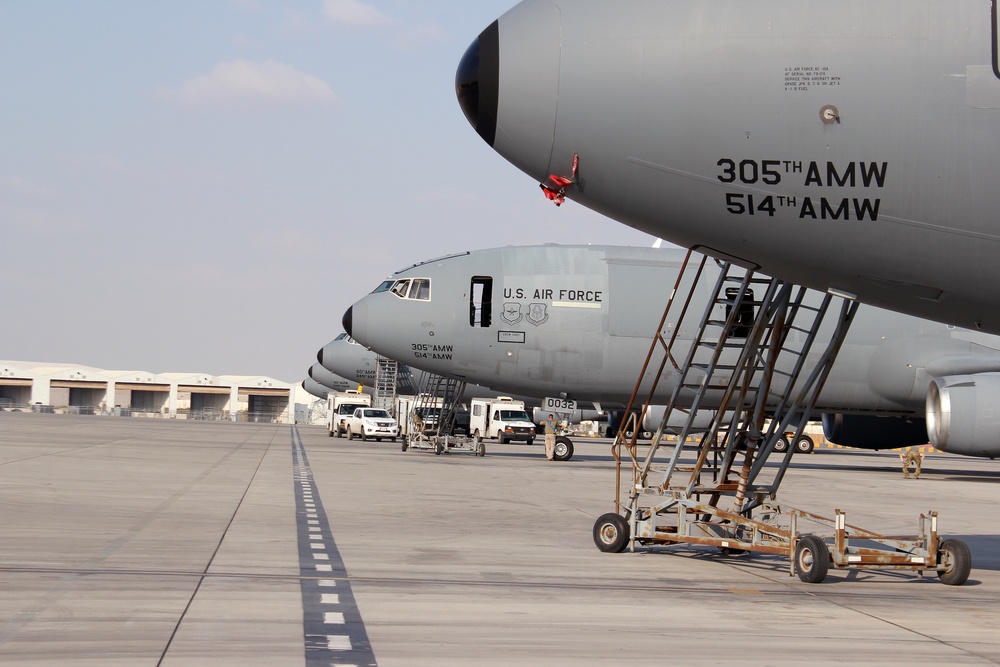 KC-10 Operations at Al Dhafra