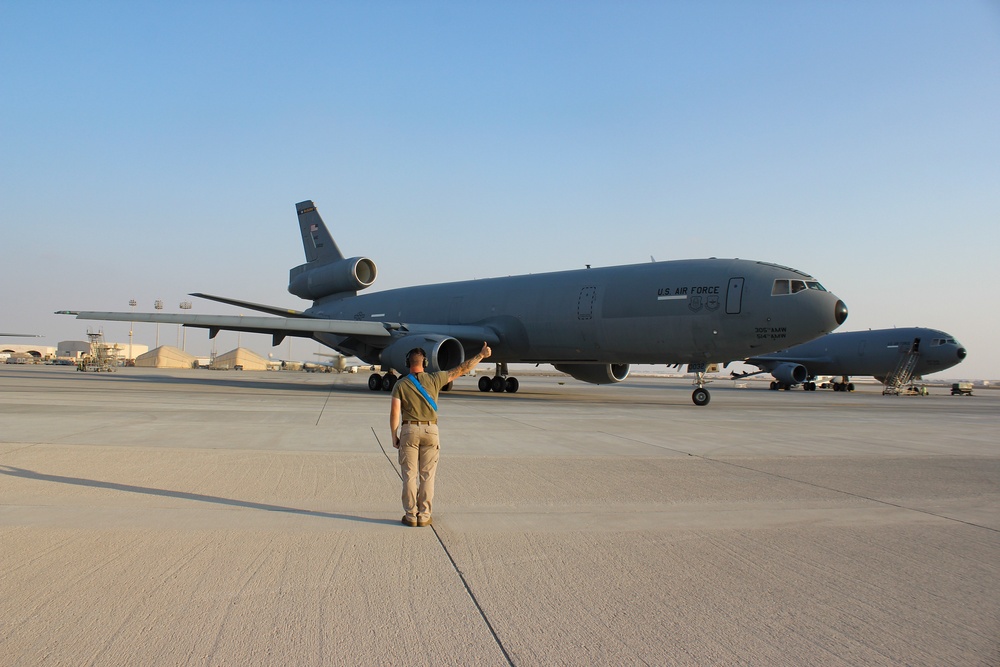 KC-10 Operations at Al Dhafra