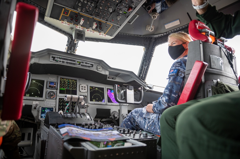JMSDF provides tour of US-2 during Cope North 22