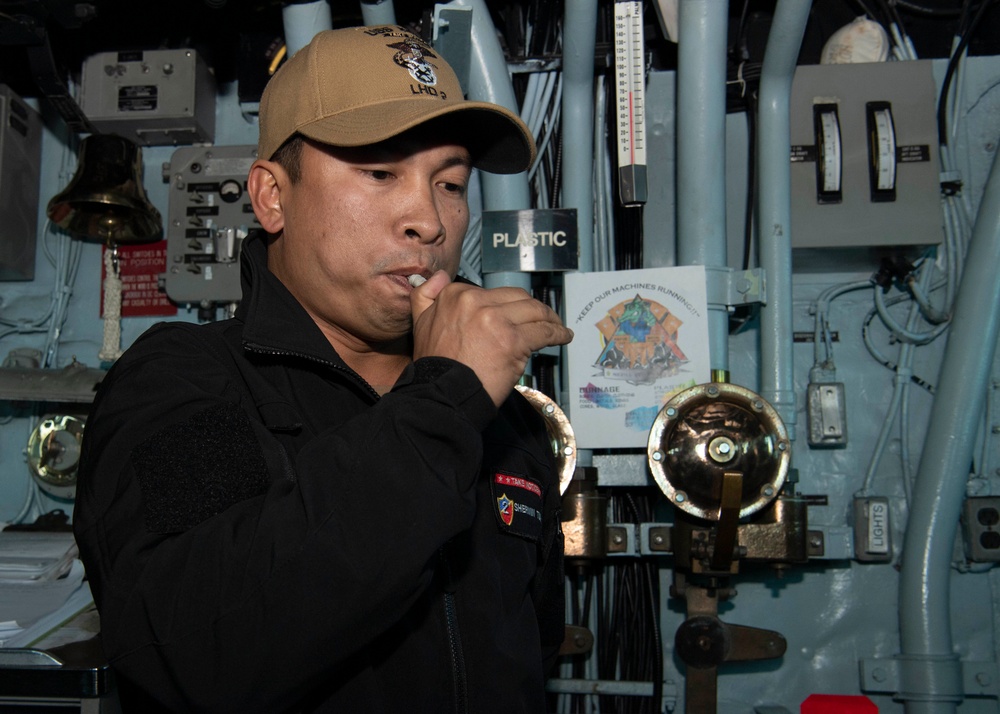 USS Essex Underway Operations