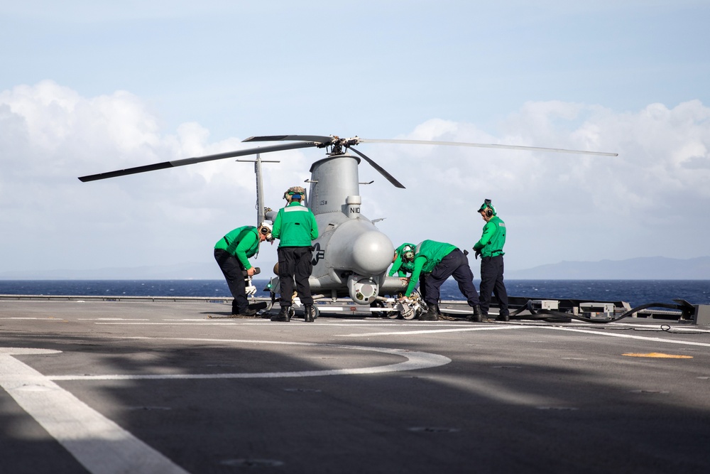 USS Tulsa Fire Scout Operations