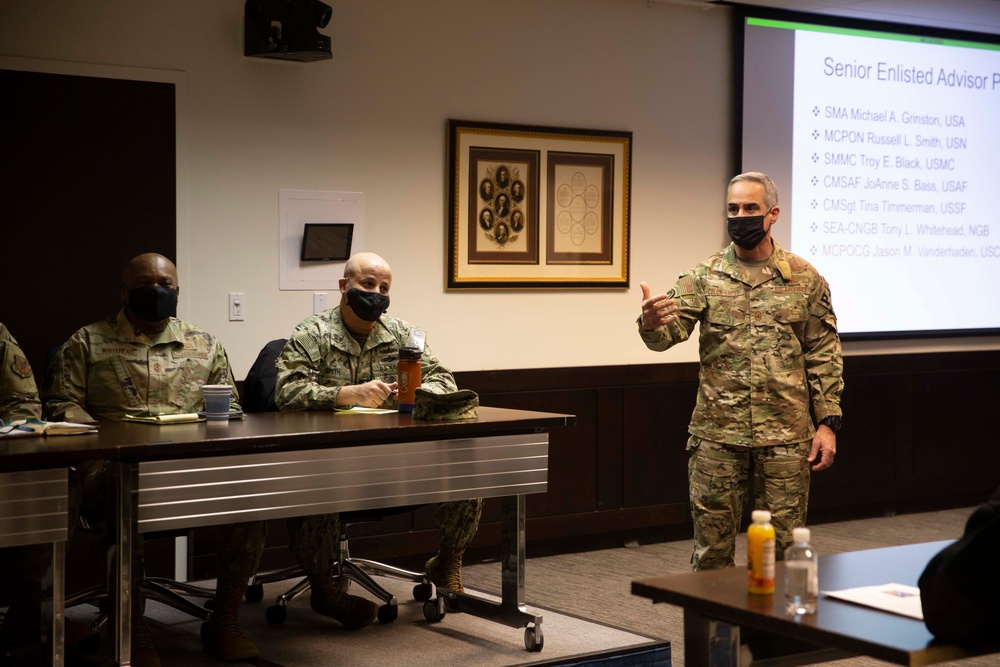 SMMC speaks on Keystone Senior Enlisted Panel