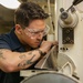 Abraham Lincoln Sailors conduct aircraft maintenance
