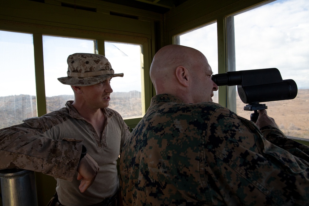 Commander, Marine Forces Reserve, Marine Forces South, Visits Marine Corps Security Forces Company in Guantanamo Bay, Cuba