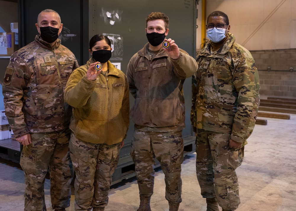 Third Air Force visits RAF Mildenhall