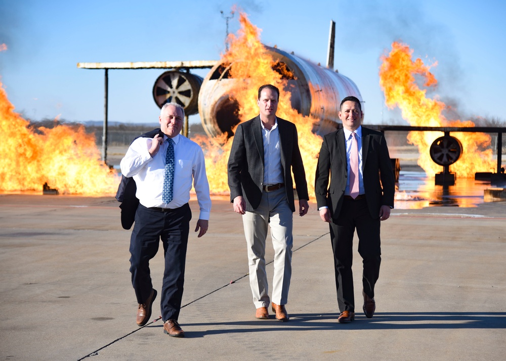 Goodfellow team showcases mission, people for U.S. representatives’ visit