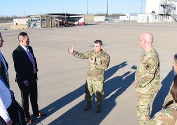 Goodfellow team showcases mission, people for U.S. representatives’ visit