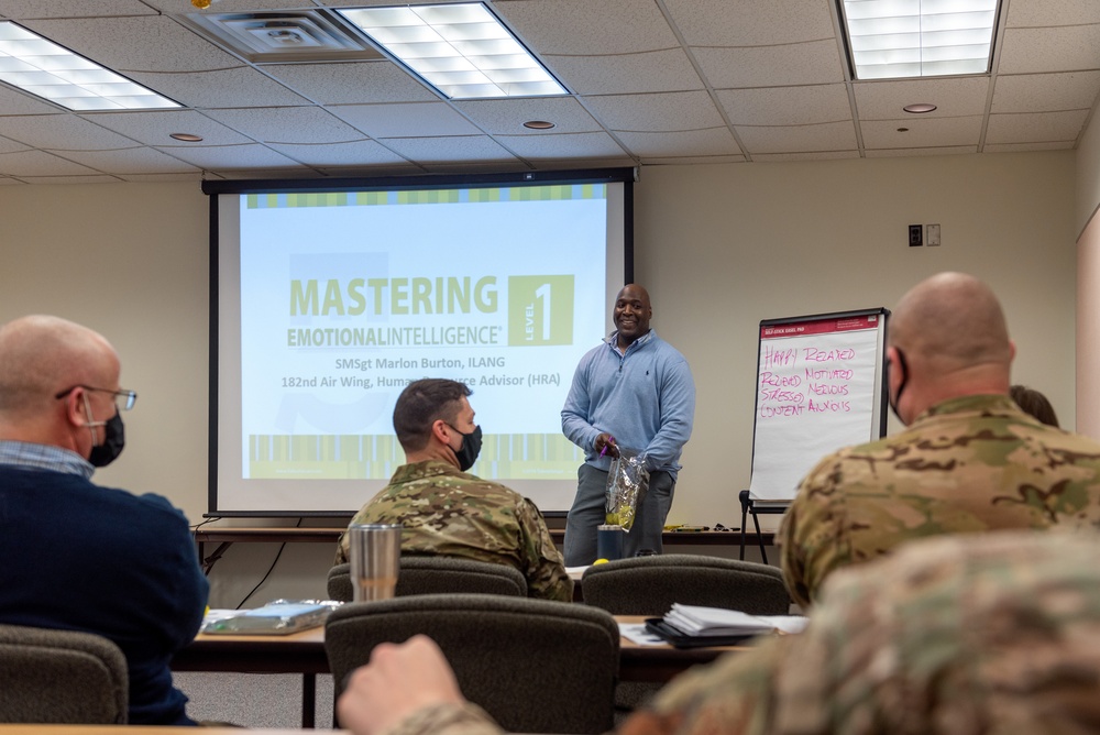 182nd Airlift Wing commanders learn about Emotional Intelligence