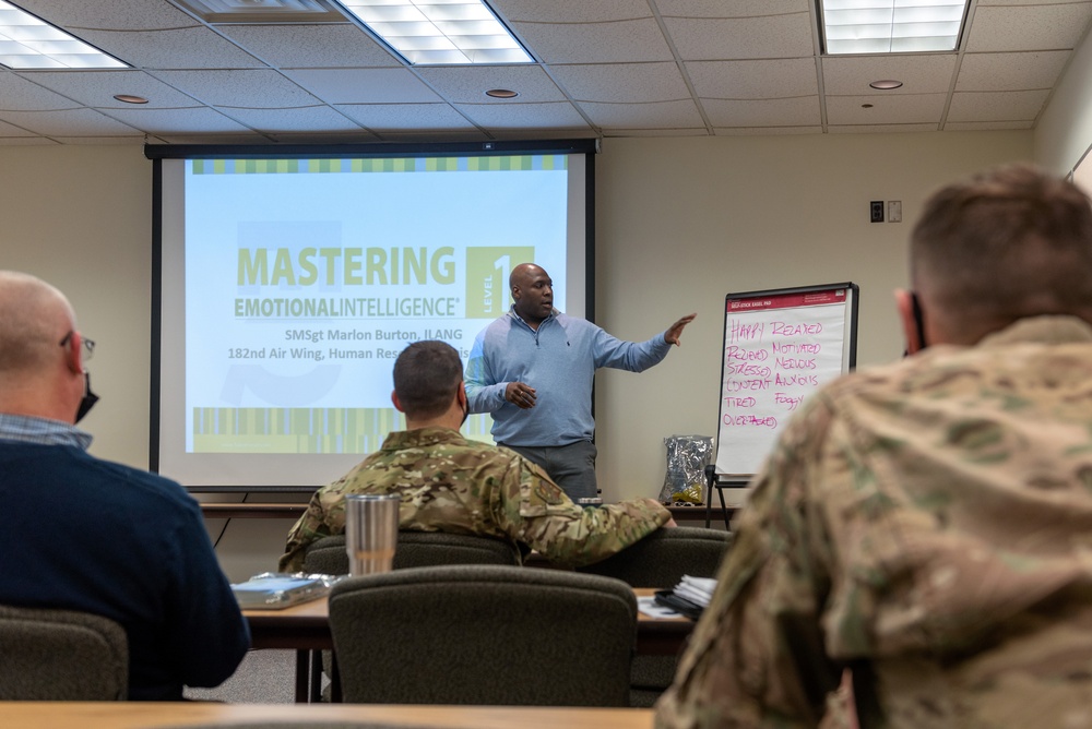 182nd Airlift Wing commanders learn about Emotional Intelligence