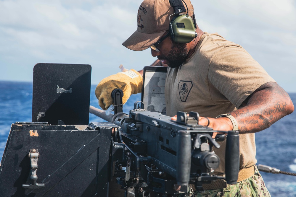 DVIDS - Images - USS Billings Conducts Live-Fire Exercise [Image 6 of 8]