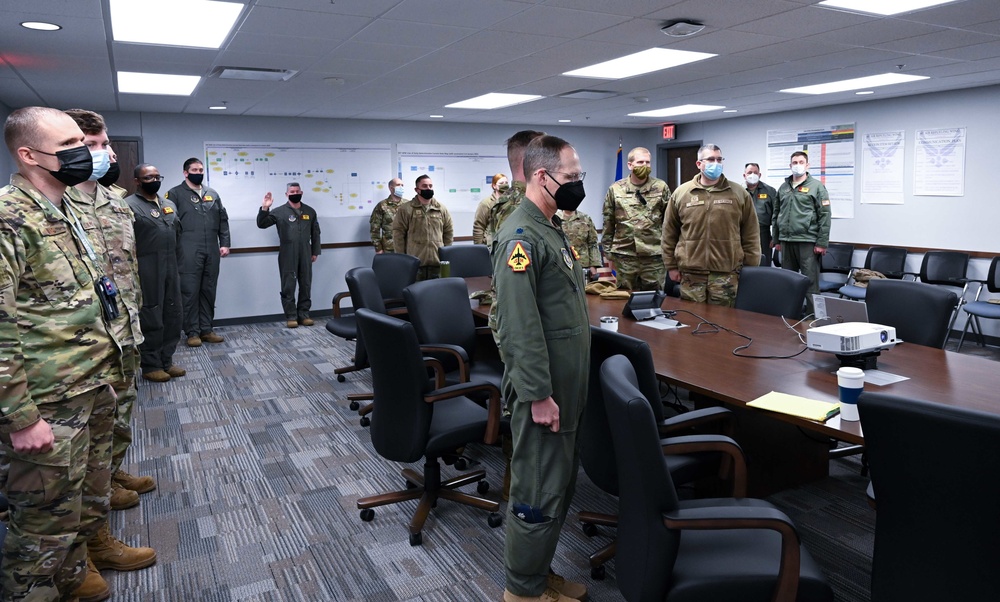Refueling wing unveils newly renovated headquarters building