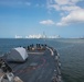 USS Billings Renders Passing Honors to Colombian Navy Upon Arrival to Cartagena