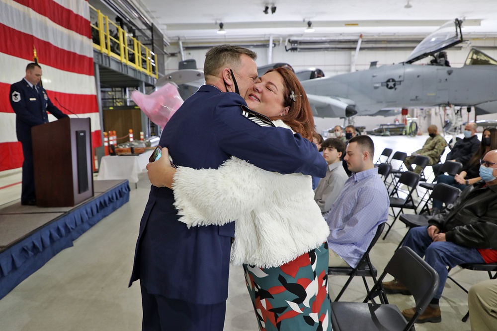 Chief Master Sergeant Delano Promotion