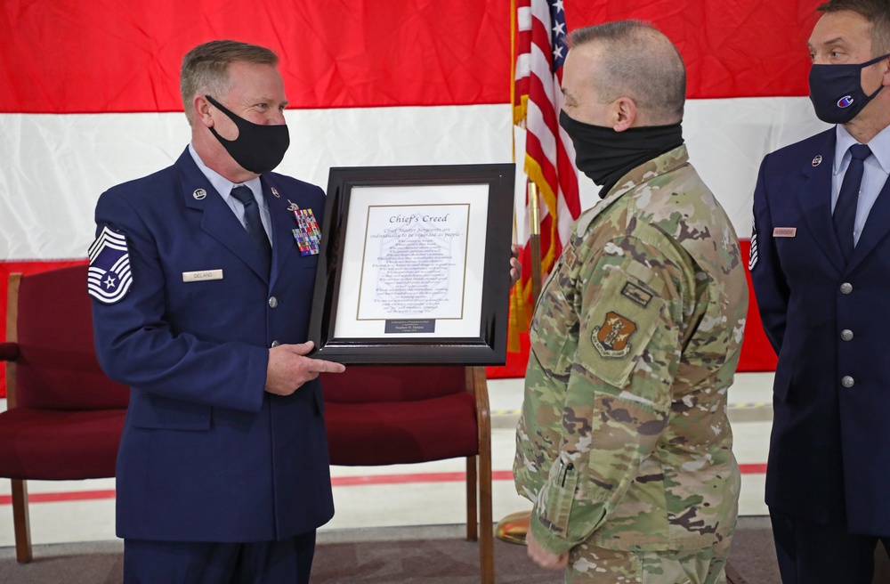 Chief Master Sergeant Delano Promotion