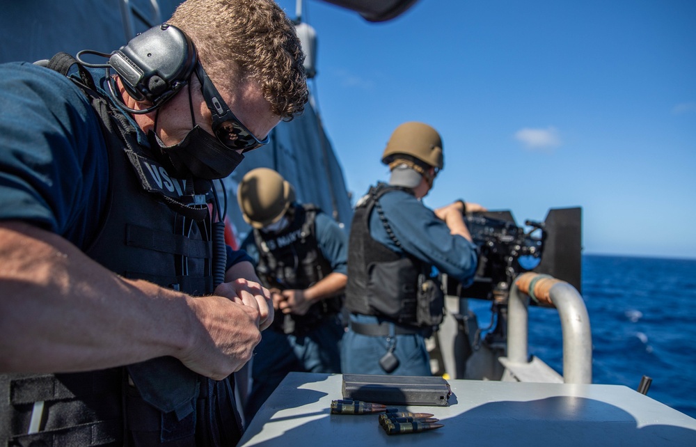 USS Milwaukee Conducts SCAT Drill