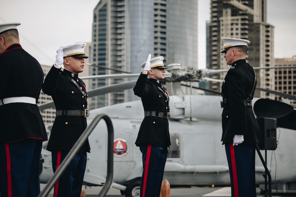 2nd Lt. Salom and 2nd Lt. Lofy Commissioning Ceremony
