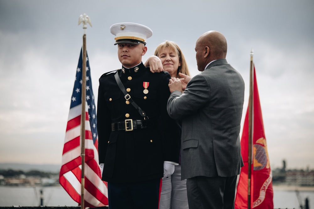 2nd Lt. Salom and 2nd Lt. Lofy Commissioning Ceremony