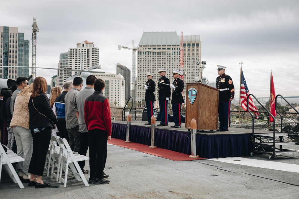 2nd Lt. Salom and 2nd Lt. Lofy Commissioning Ceremony