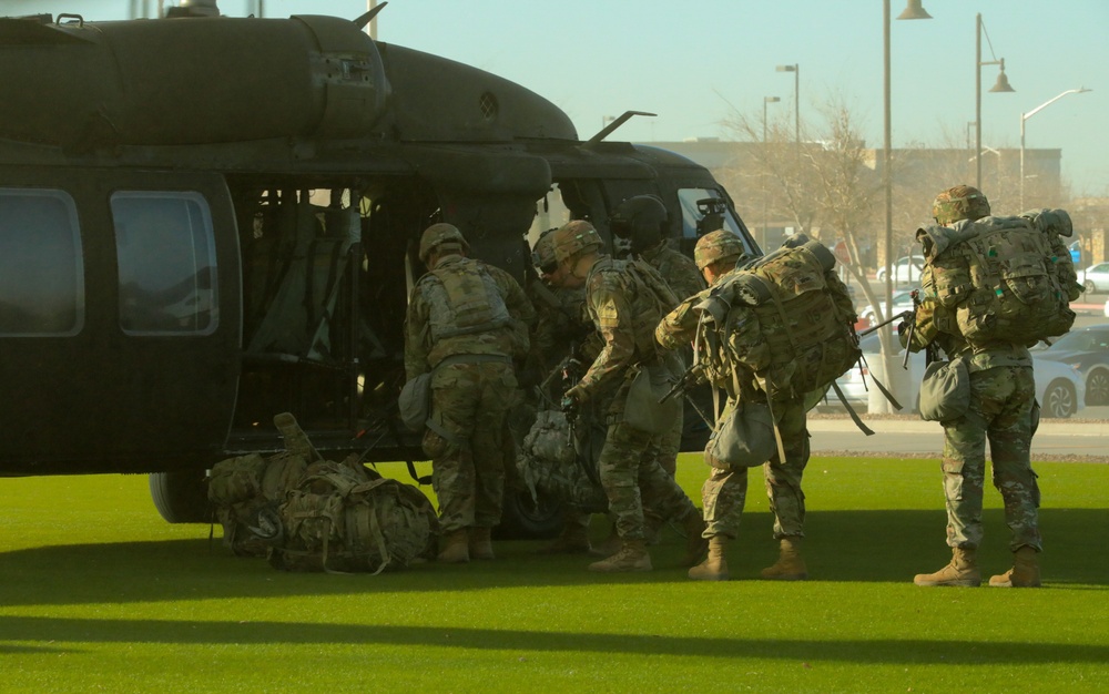 Combat Aviation Brigade Exfiltration