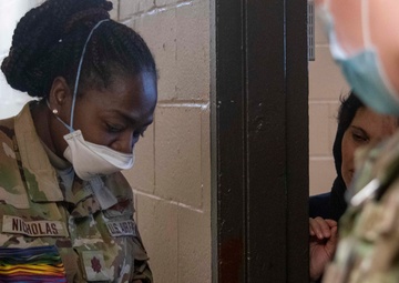 Task Force Liberty nurses deliver needed baby items to expecting parents