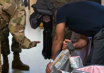 Task Force Liberty nurses deliver needed baby items to expecting parents