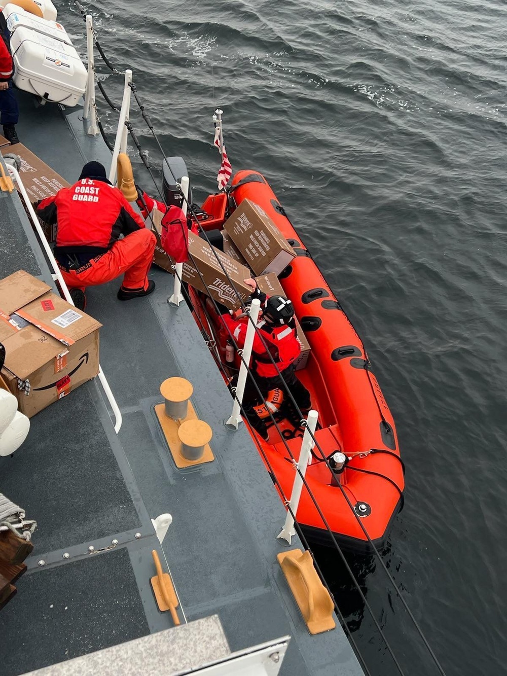 Coast Guard Cutter Anacapa crew aids Southeast Alaska residents in need