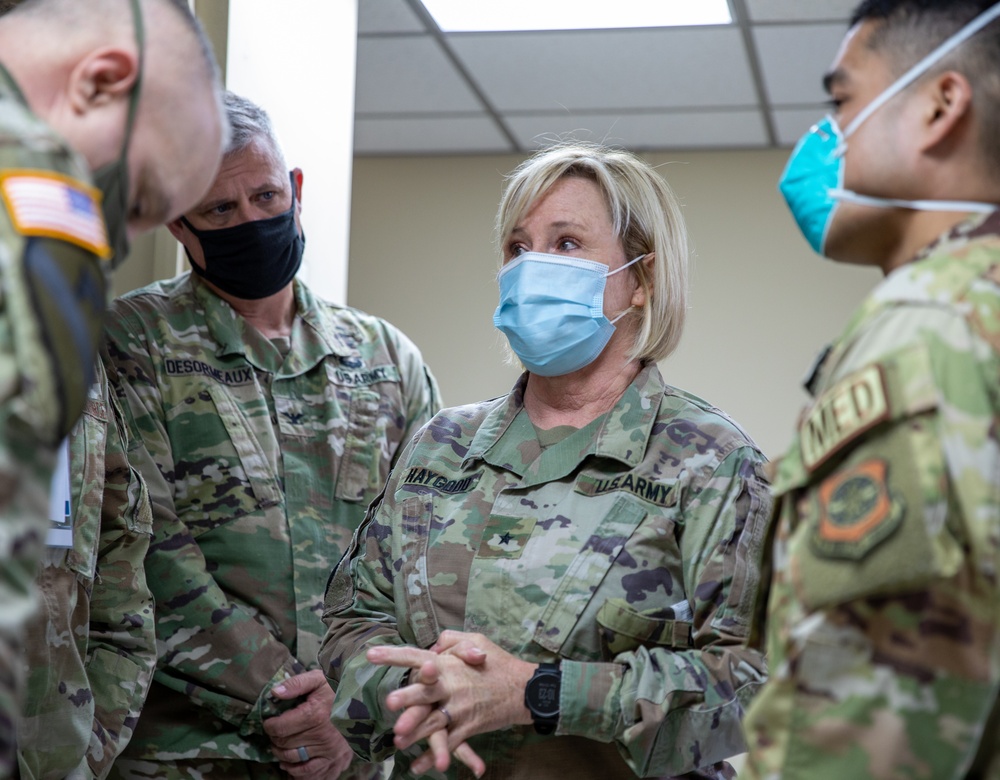 U.S. Army Brig. Gen. Cindy Haygood visits St. Francis Medical Center