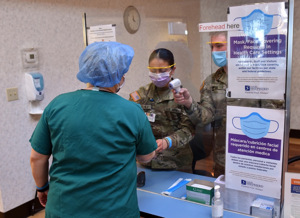 Oregon National Guardsmen support their NE Oregon communities during Omicron surge