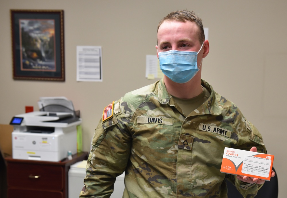 Oregon National Guardsmen support their NE Oregon communities during Omicron surge