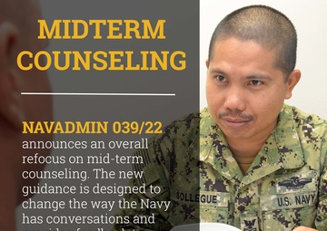 NAVADMIN 039/22 Midterm Counseling