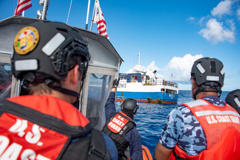 Coast Guard Cutter Stratton visits Fiji during Operation Blue Pacific patrol