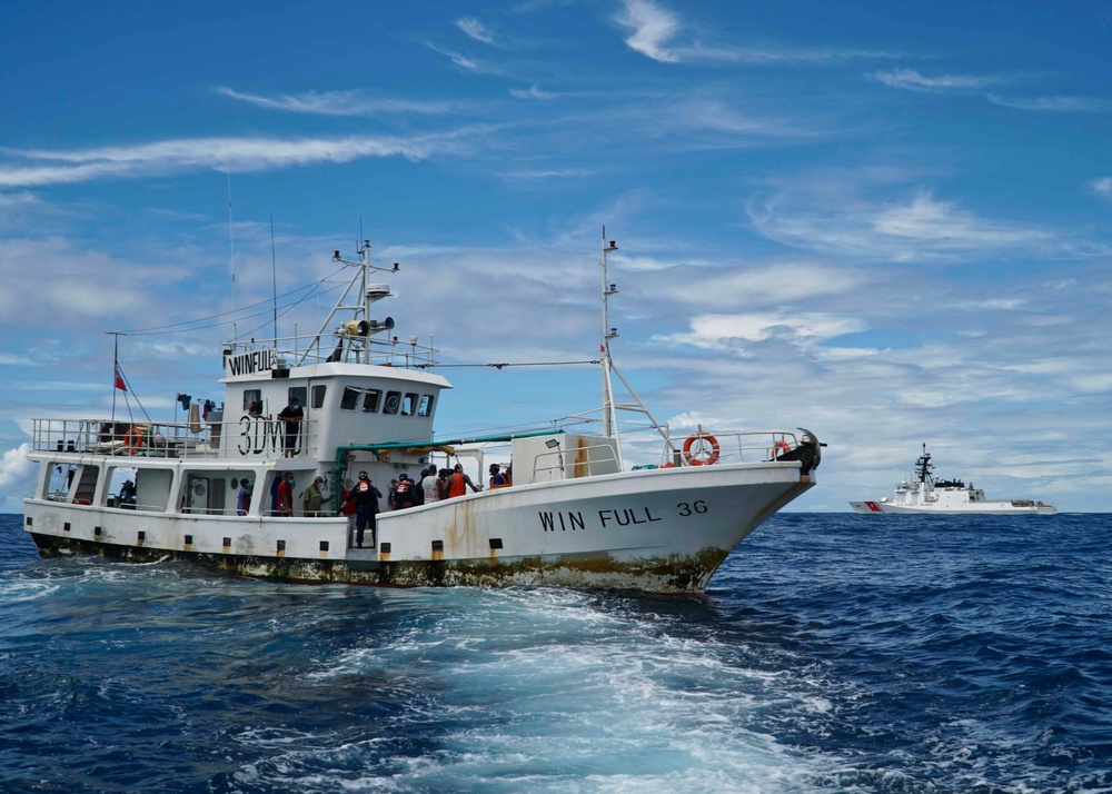 Coast Guard Cutter Stratton visits Fiji during Operation Blue Pacific patrol