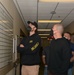 Channing Tatum, crew of DOG movie tour Holland MWD veterinary hospital
