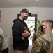 Channing Tatum, crew of DOG movie tour Holland MWD veterinary hospital