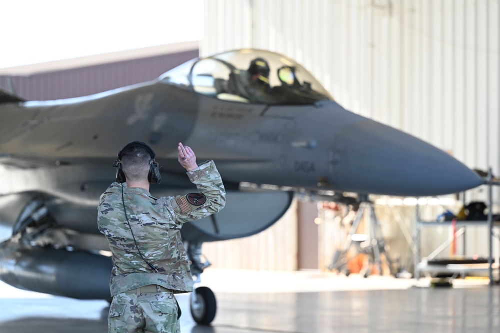 8th Aircraft Maintenance Unit launches 100th sortie