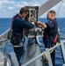 Spruance conducts maintenance