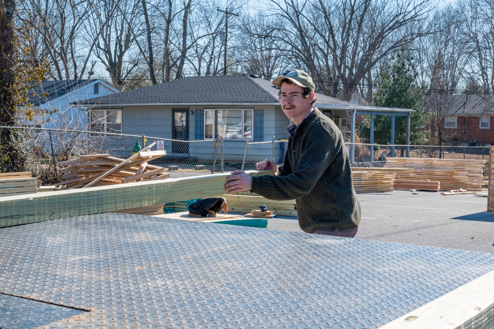 DVIDS Images Volunteers Build Sheds For Tornado Survivors Image 29   1000w Q95 